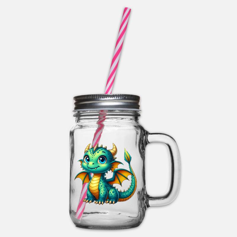 Dragon - Bocal à boisson - transparent