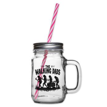 The Walking Dads – Enterrement de vie de garçon pour la fête des pères - Bocal à boisson - transparent - Droite