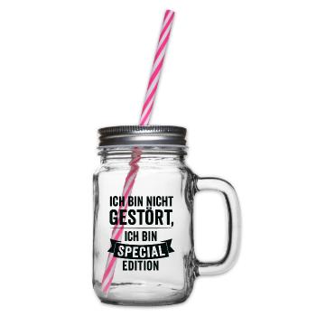 Je suis édition spéciale - Bocal à boisson - transparent - Droite