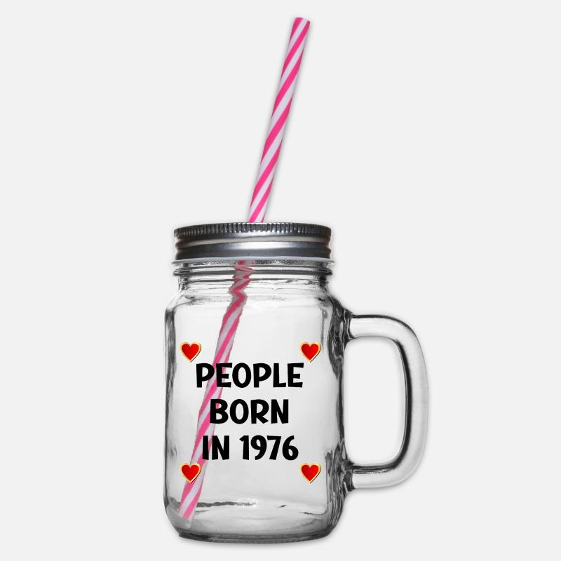 Joyeux 50e anniversaire 1976 - Bocal à boisson - transparent