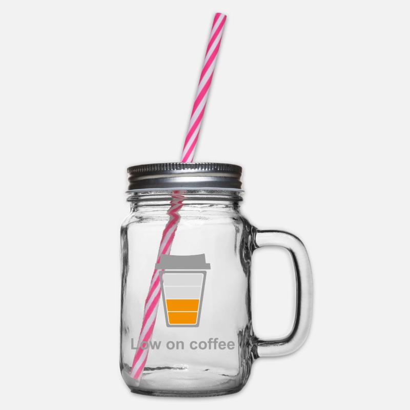 Peu de café - Bocal à boisson - transparent