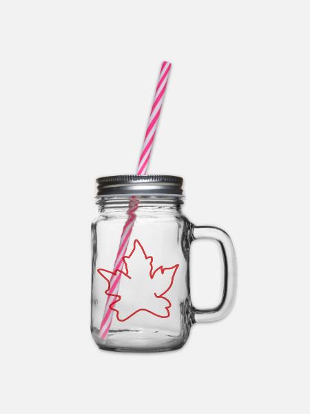 Kanada  - Henkelglas mit Schraubdeckel - Klar