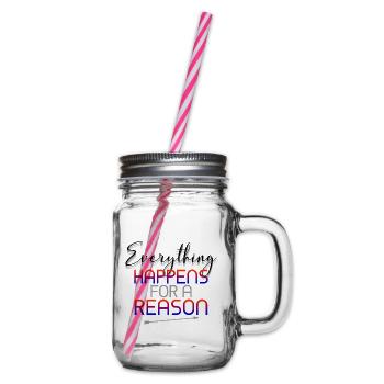 reason - Henkelglas mit Schraubdeckel - Klar - Rechts