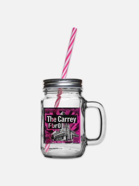 The Carrey: Witz, Wahrheit, Widerstand - Henkelglas mit Schraubdeckel - Klar