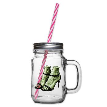 UMWERFEND WUNDERSCHÖN - Henkelglas mit Schraubdeckel - Klar - Rechts