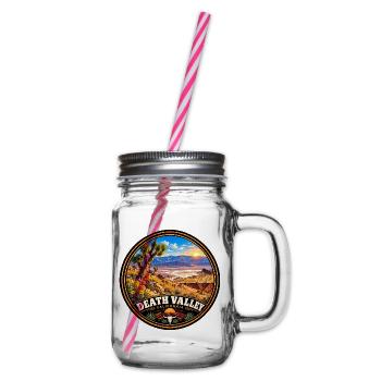 Roadtrip durch Kalifornien Death Valley - Henkelglas mit Schraubdeckel - Klar - Rechts