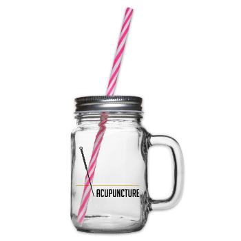 Aiguille penchée - Bocal à boisson - transparent - Droite