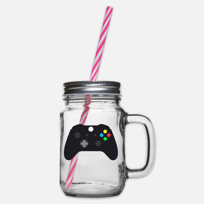 controller - Henkelglas mit Schraubdeckel - Klar
