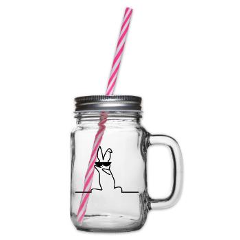 cool lapin - Bocal à boisson - transparent - Droite