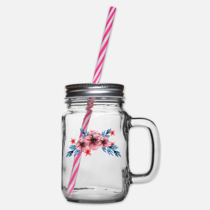 Tropical - Bocal à boisson - transparent