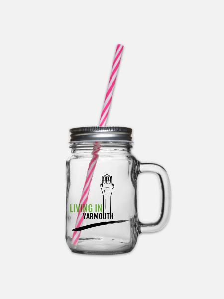 GOWILD - Living in Yarmouth - Henkelglas mit Schraubdeckel - Klar