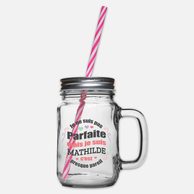 MATHILDE PARFAITE - PRENOM MATHILDE - Bocal à boisson - transparent