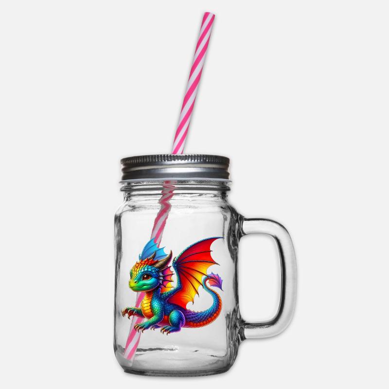 Dragon - Bocal à boisson - transparent