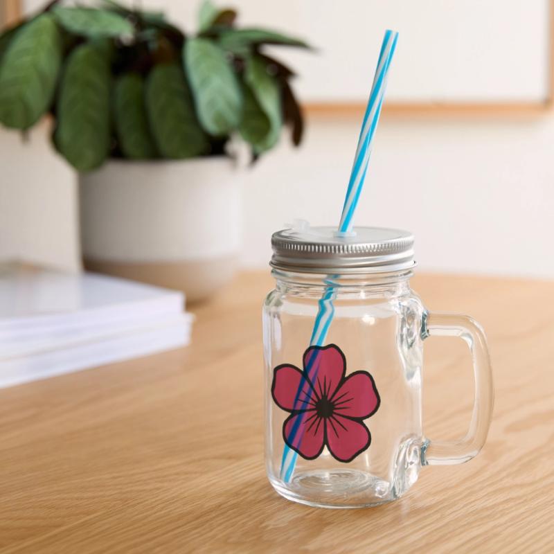 Muttertags Geschenk Mutter Muttertag Geschenkidee  Henkelglas mit Schraubdeckel