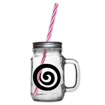 japonaise spirale - Bocal à boisson - transparent - Droite
