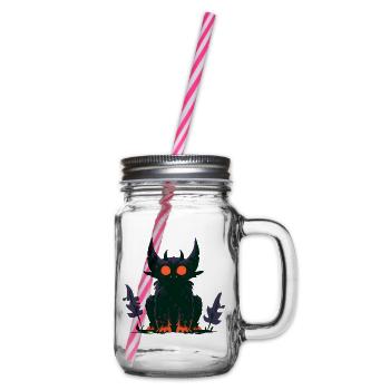Little Shadow Demon - Henkelglas mit Schraubdeckel - Klar - Rechts