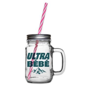 Ultra Baby Trail - Henkelglas mit Schraubdeckel - Klar - Rechts
