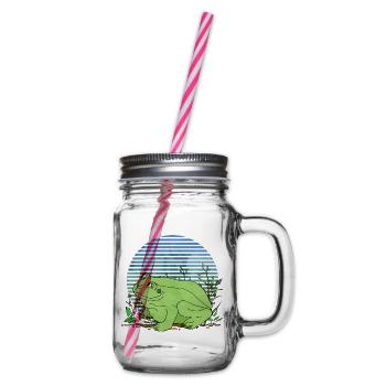 Frosch - Henkelglas mit Schraubdeckel - Klar - Rechts