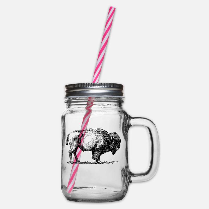 bison - Bocal à boisson - transparent