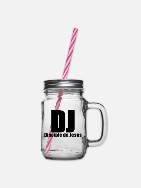 DJ Disciple de Jesus - Bocal à boisson - transparent