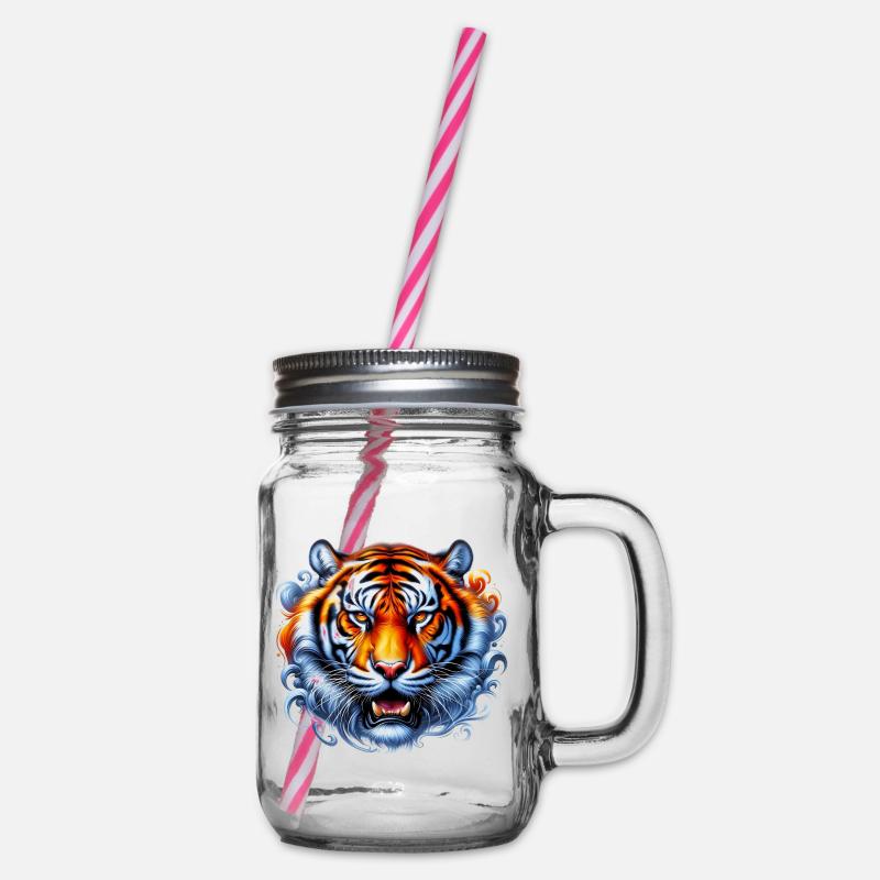 Tigre - Bocal à boisson - transparent