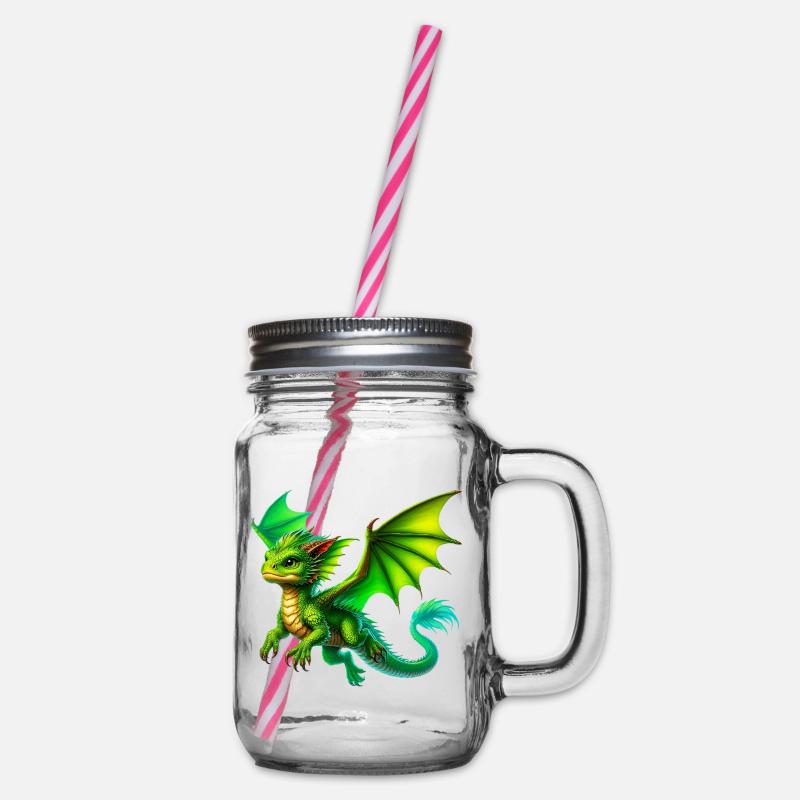 Dragon - Bocal à boisson - transparent