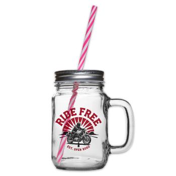 Ride Free - Bocal à boisson - transparent - Droite