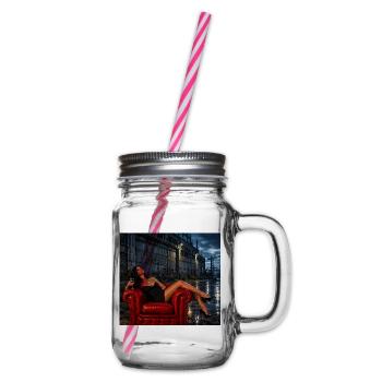 Love Sucks IV - Henkelglas mit Schraubdeckel - Klar - Rechts