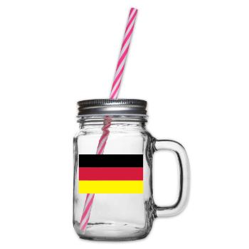 Deutschland - Henkelglas mit Schraubdeckel - Klar - Rechts