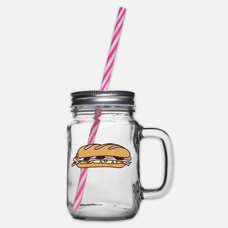 sandwich - Bocal à boisson - transparent