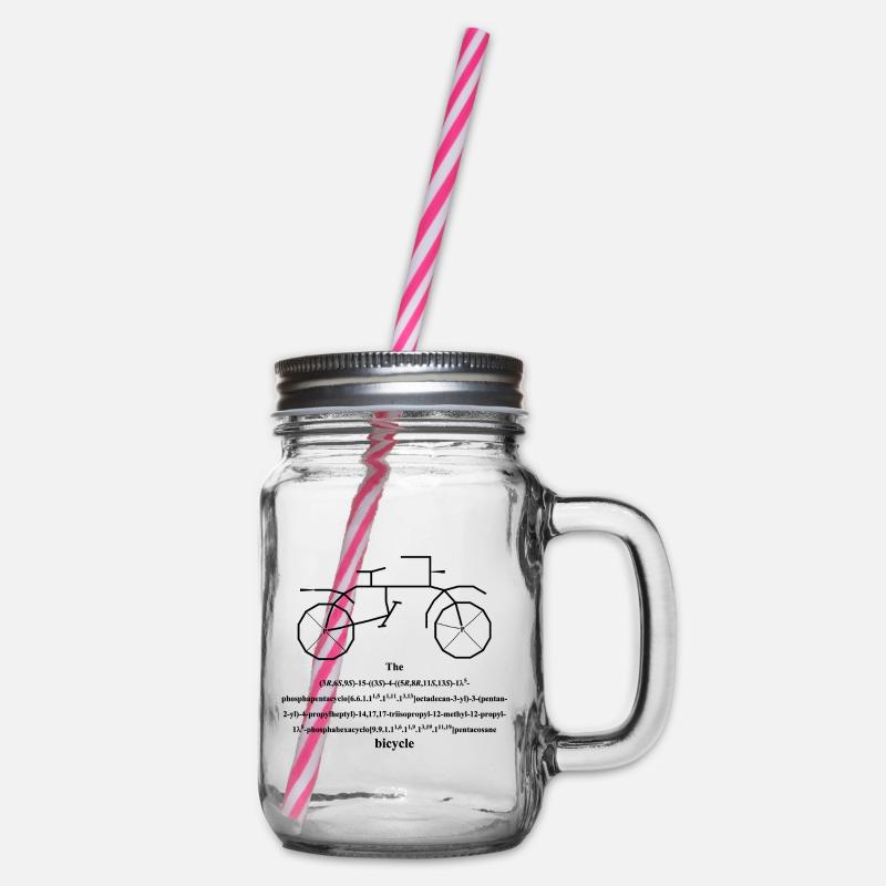 Les bicyclettes - bicyclette - Bocal à boisson - transparent
