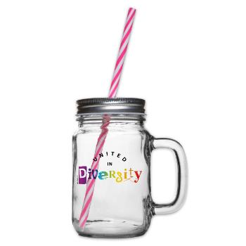 diversity / diversity 2 - Glass jar with handle and screw cap - clear - Right
