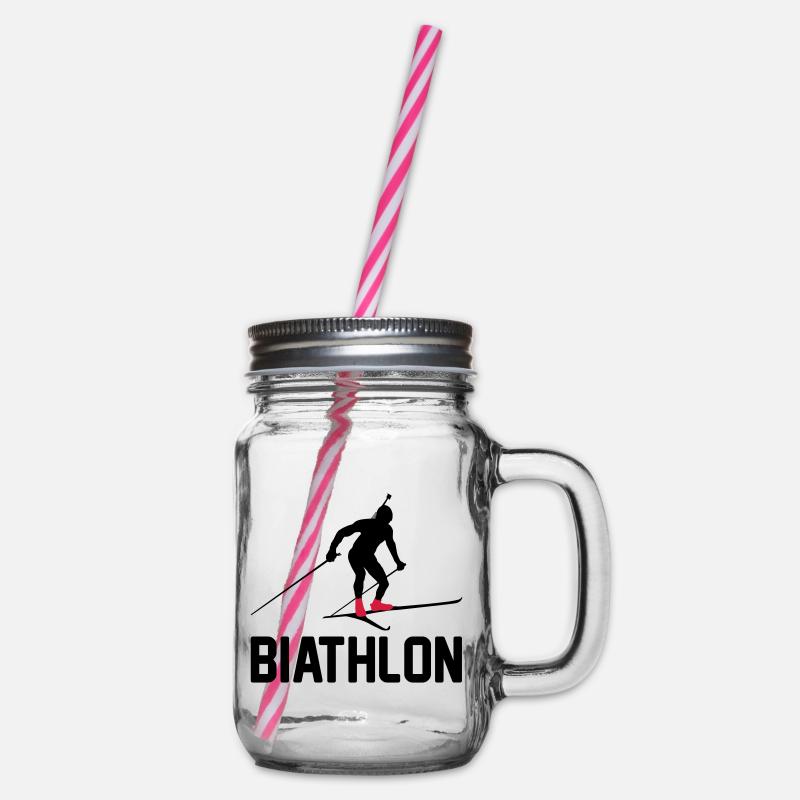 Biathlon - Bocal à boisson - transparent