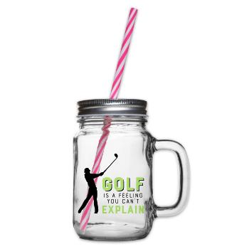 Le golf - Bocal à boisson - transparent - Droite