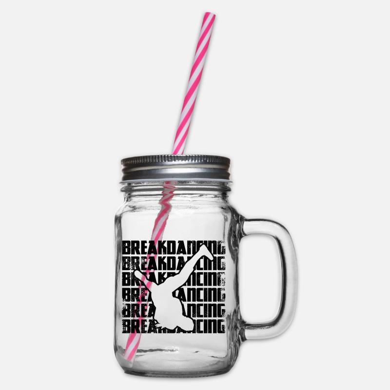 Breakdance - Bocal à boisson - transparent