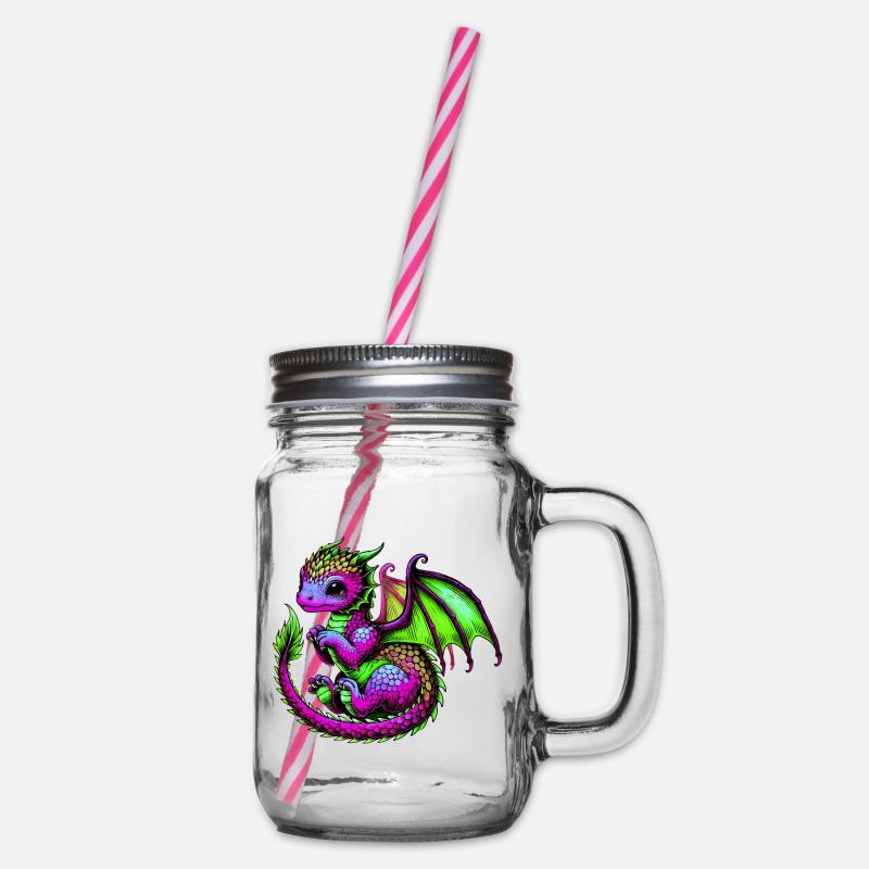 Dragon - Bocal à boisson - transparent
