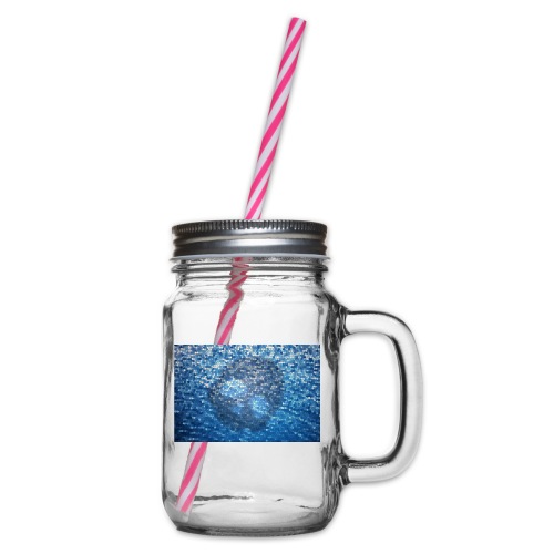 unthinkable tshrt - Glass jar with handle and screw cap