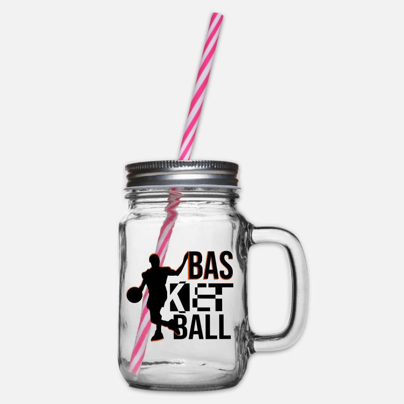 basketball - Bocal à boisson - transparent
