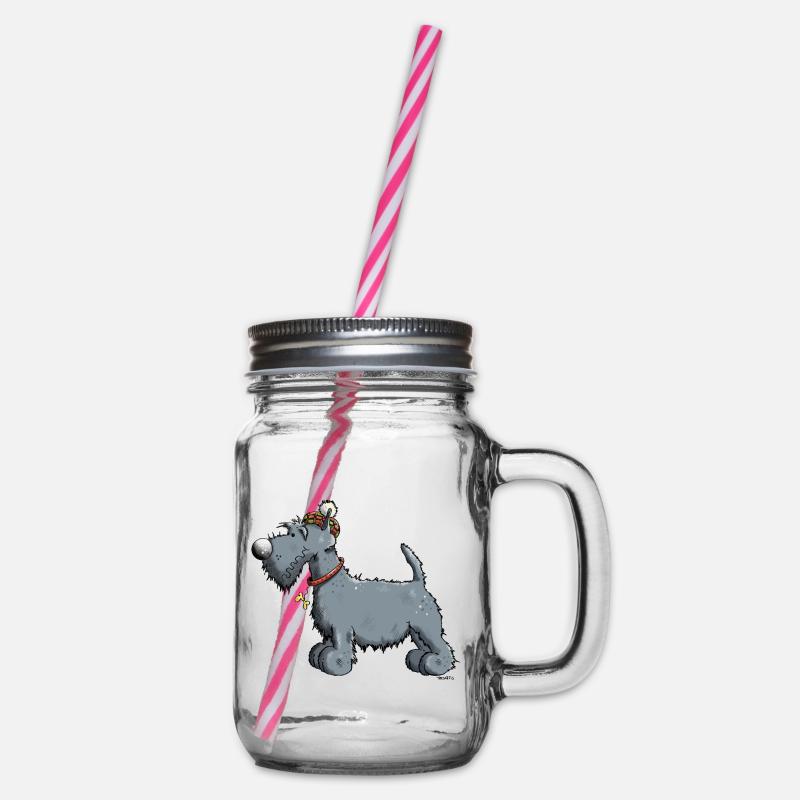 Terrier écossais - Scottish Terrier - Bocal à boisson - transparent