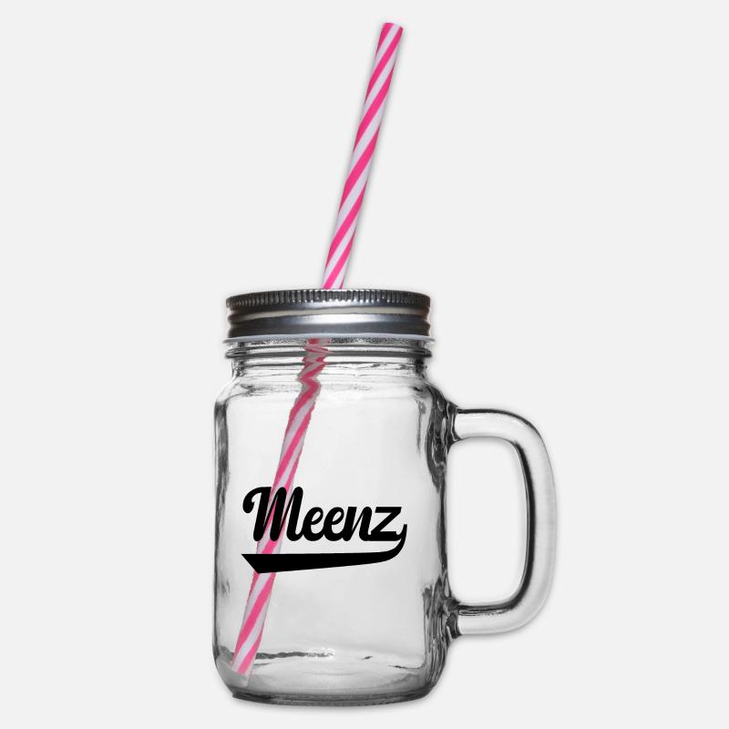 Mainz Meenz - Glass jar with handle and screw cap - clear