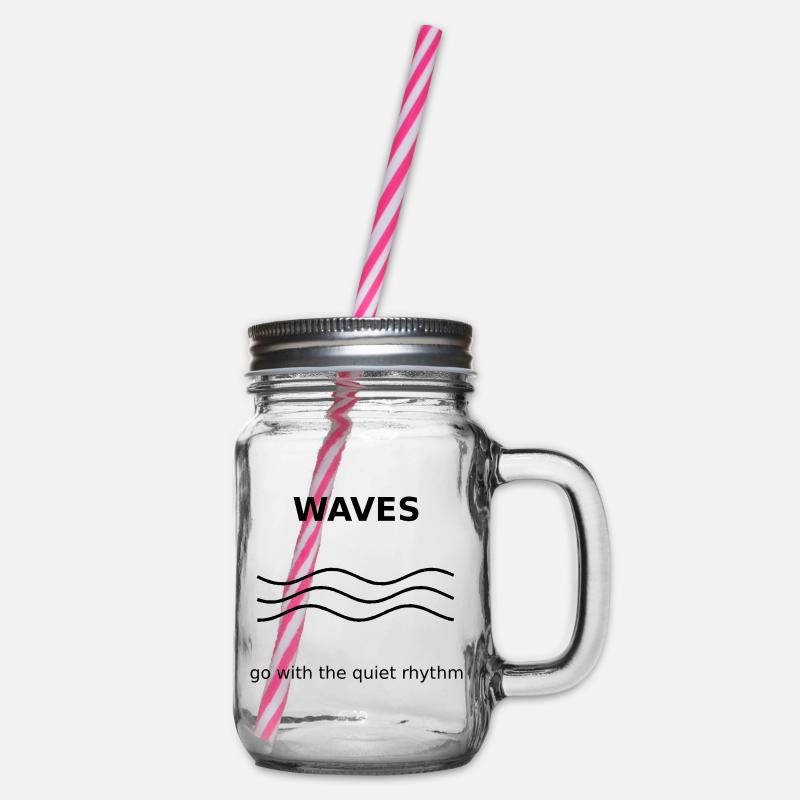 Waves - Bocal à boisson - transparent