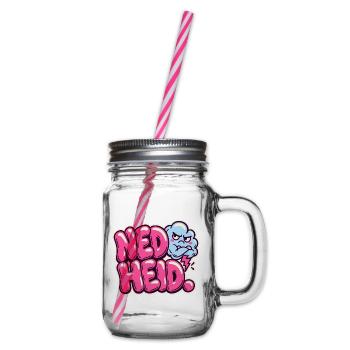 Ned heid bairisch - Henkelglas mit Schraubdeckel - Klar - Rechts