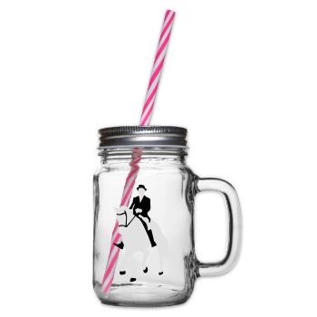 Dressage, cavalier de dressage, Horse - Bocal à boisson - transparent - Droite