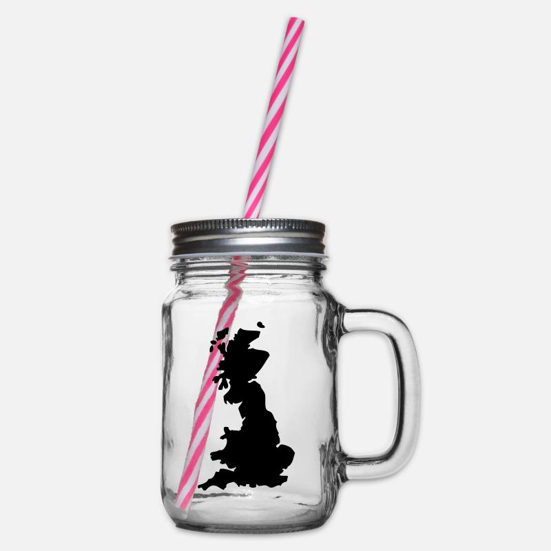 angleterre england carte pays1 - Bocal à boisson - transparent