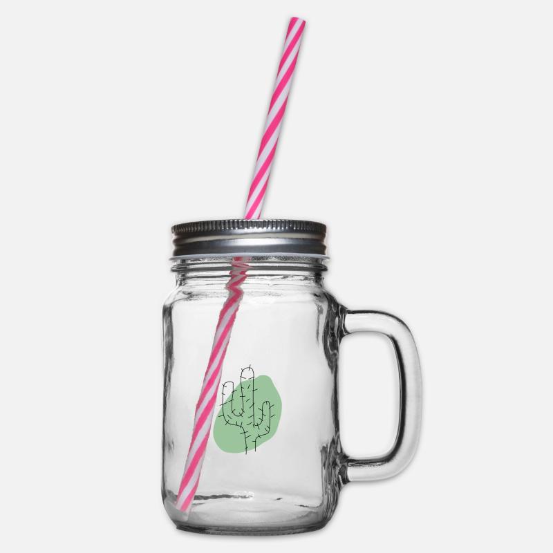 cactus - Bocal à boisson - transparent