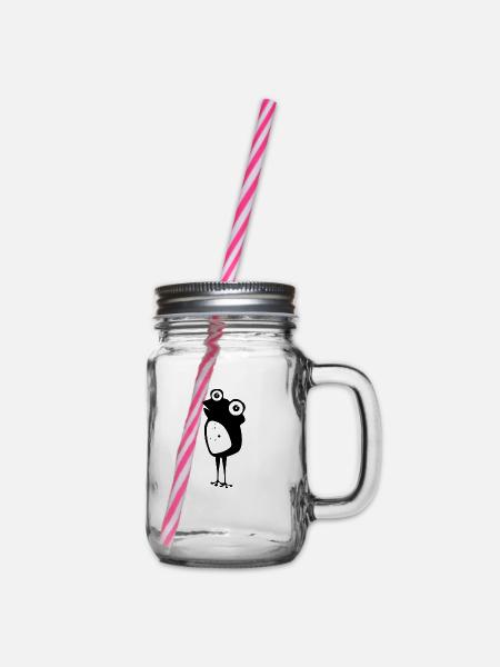 frosch - Henkelglas mit Schraubdeckel - Klar