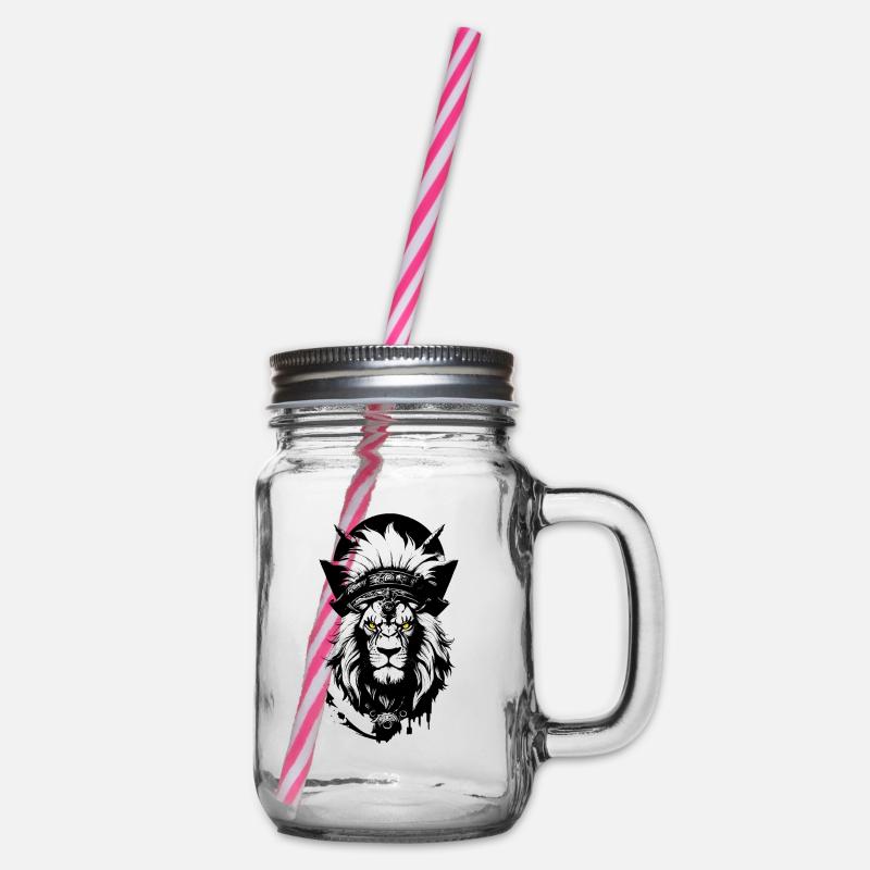 Tribal Lion - Bocal à boisson - transparent