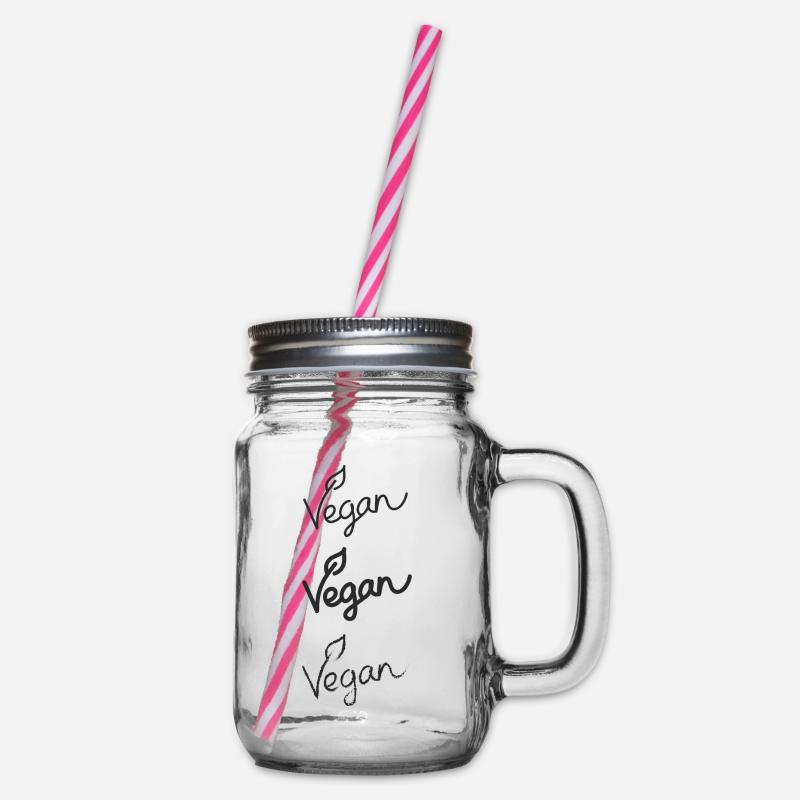 véganes - Bocal à boisson - transparent
