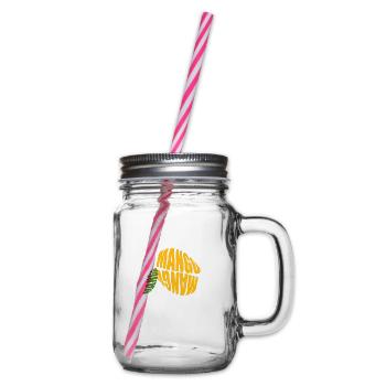 Mango - Henkelglas mit Schraubdeckel - Klar - Rechts