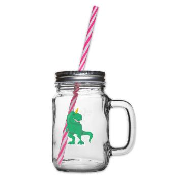 Dino Einhorn T-Rex - Bocal à boisson - transparent - Droite